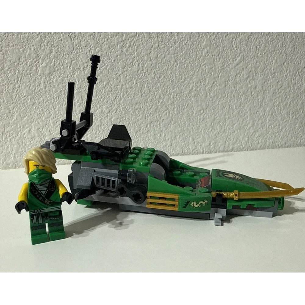 LEGO NINJAGO: Jungle Raider (71700) With‎ Minifigure - Incomplete As Is